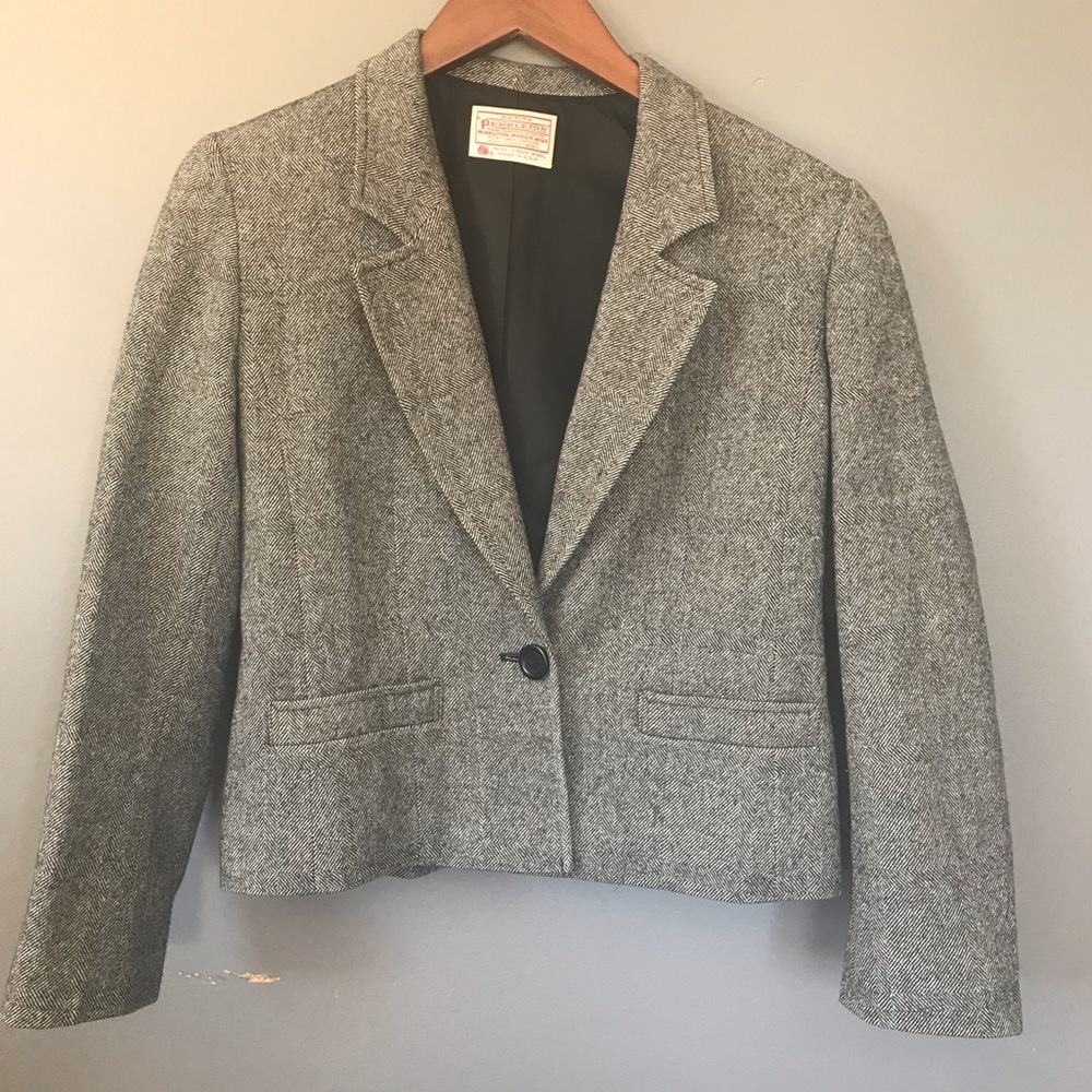 Pendleton 100% Pure Virgin Wool Blazer - image 1